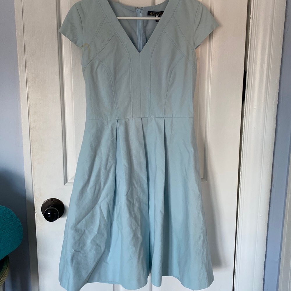 Baby blue Brooks Brothers dress